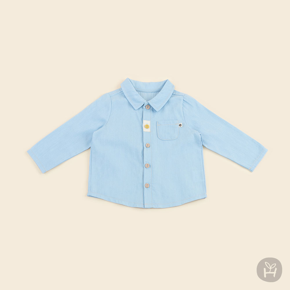 Roven Pure Cotton Jean Baby Shirts