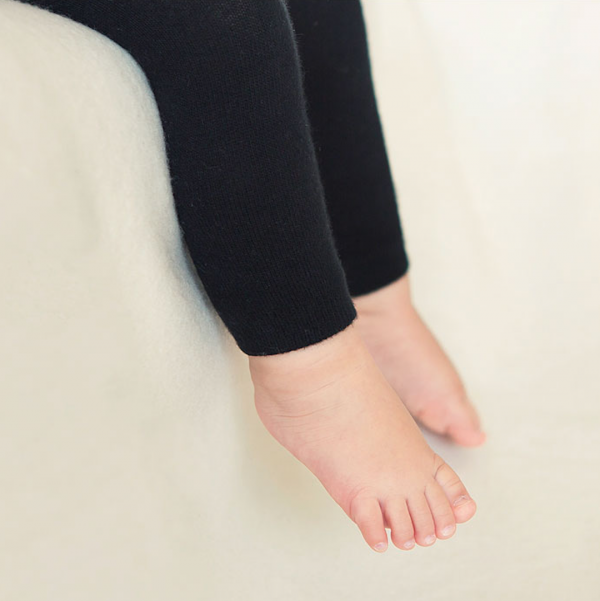 Happy Prince Black Plain Leggings