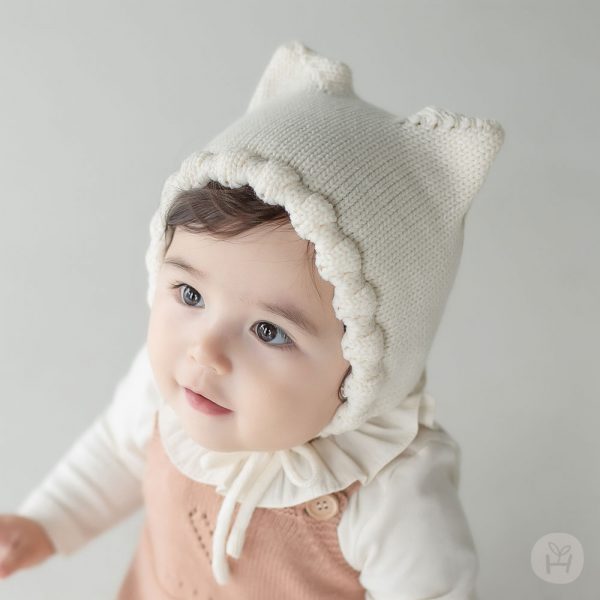 Fla Knit Baby Bonnet