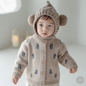 Pierre Knit Baby Cardigan