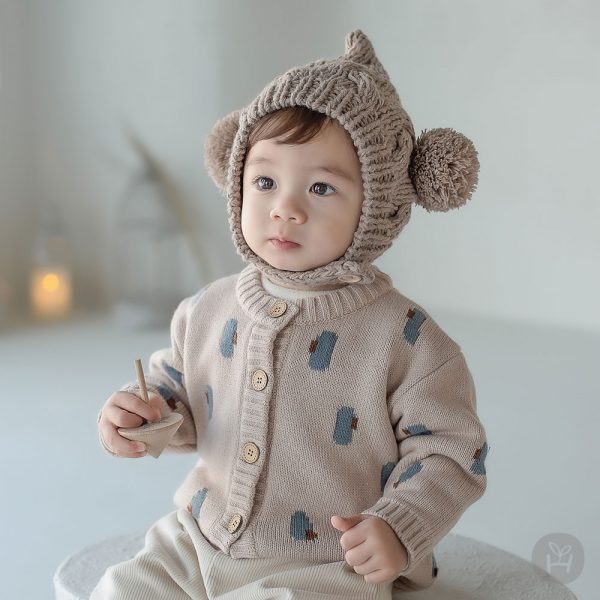 Pierre Knit Baby Cardigan