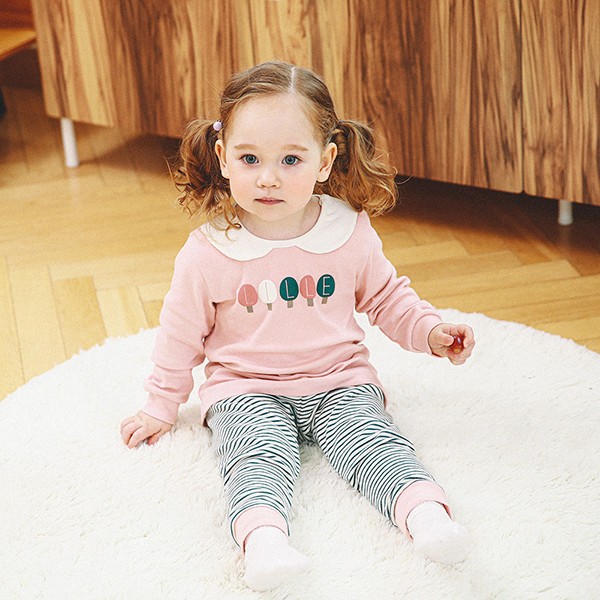 Ellie Pink Baby Loungewear