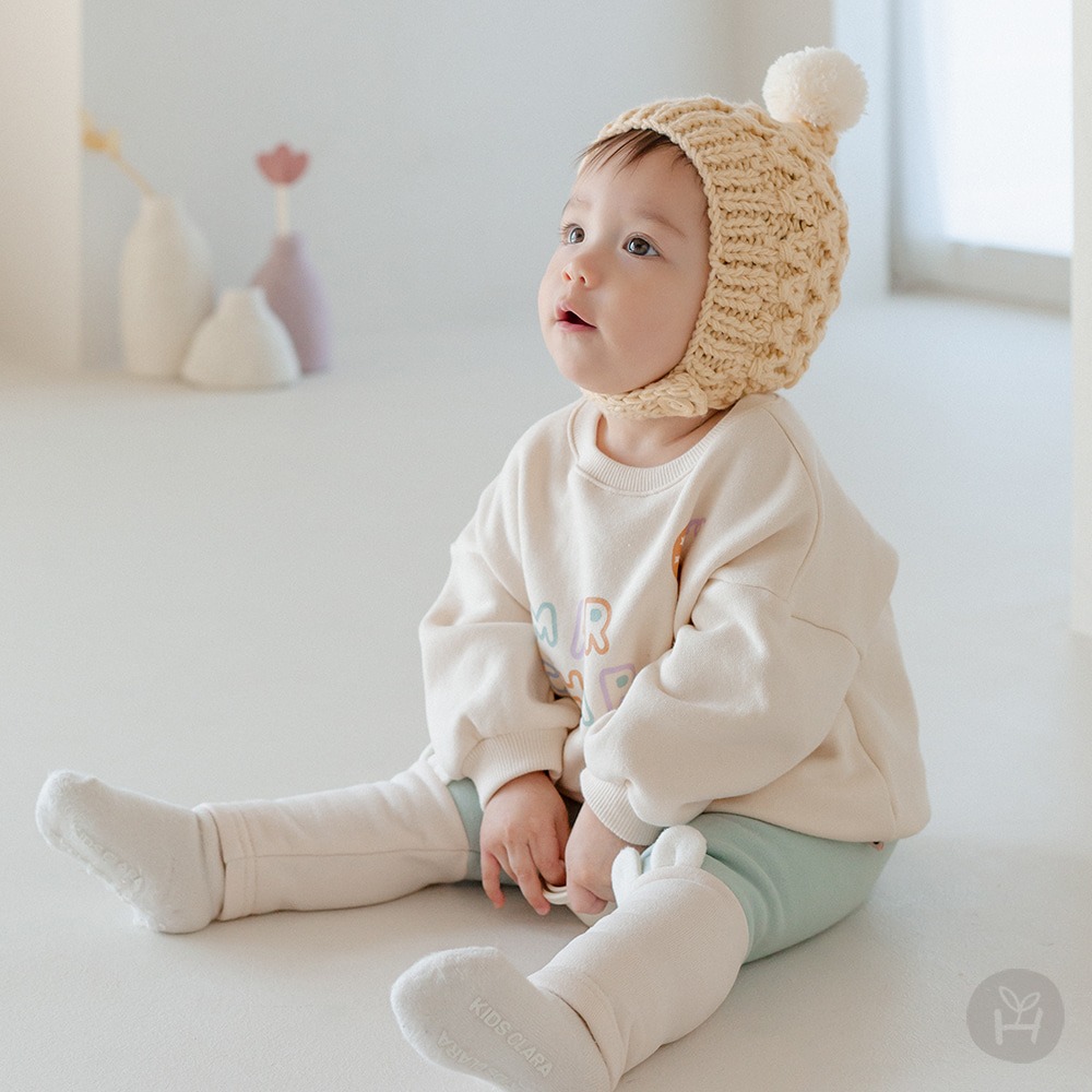  Infant Kids Solid Color Tights Winter Fleece Lined