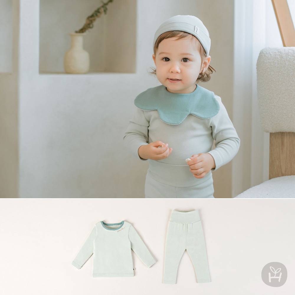 Viva Comfy Belly Baby Long Sleeve Loungewear – Mint