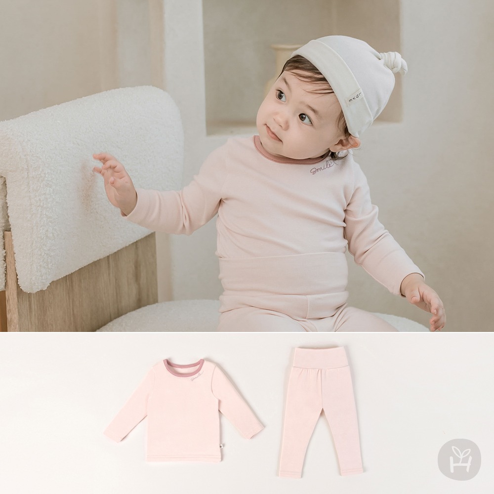 Viva Comfy Belly Baby Long Sleeve Loungewear _ Pink