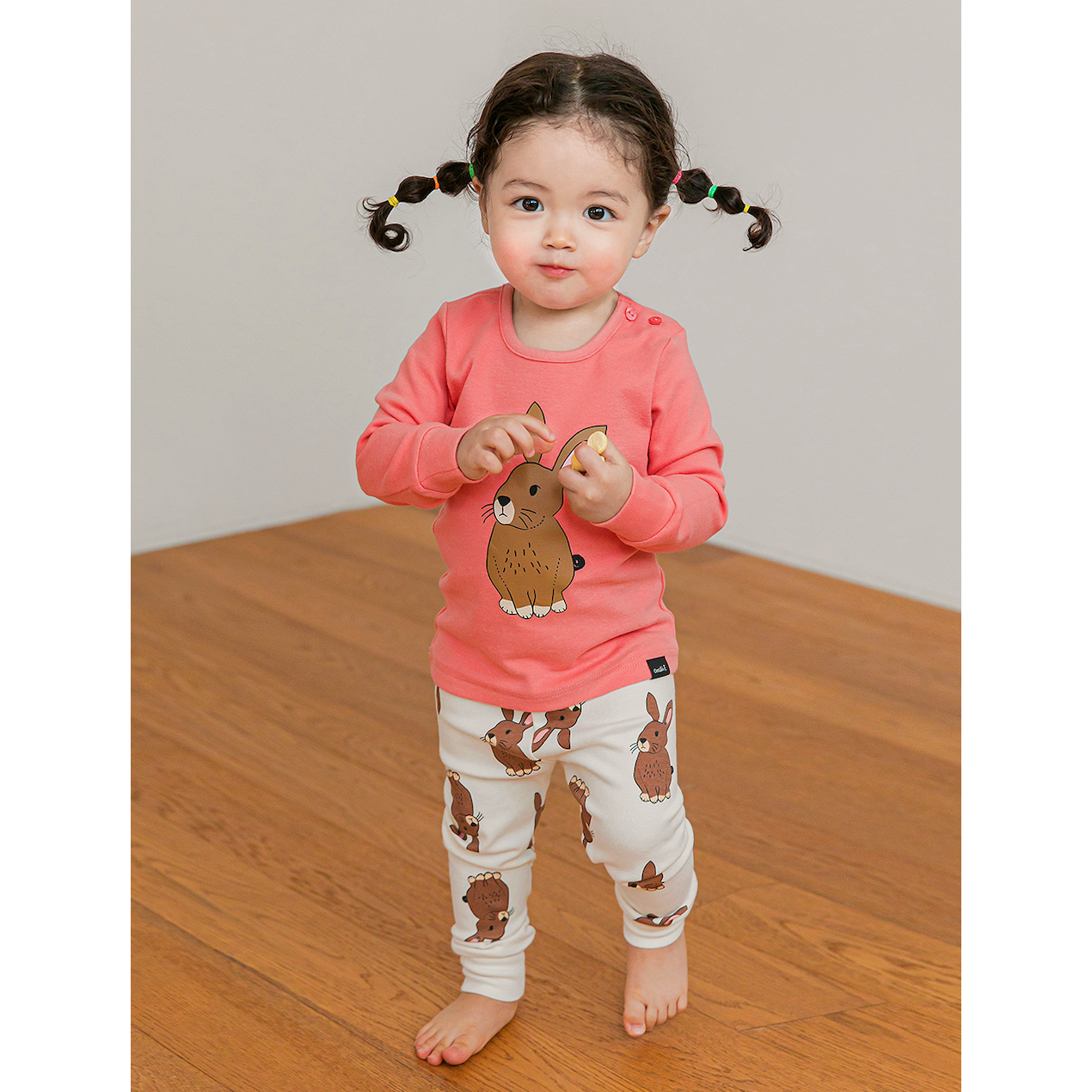 Lucy Bunny Span Fleece Pajama Set