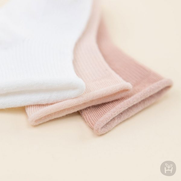 Newborn Plain Socks - Princess 3 Pack
