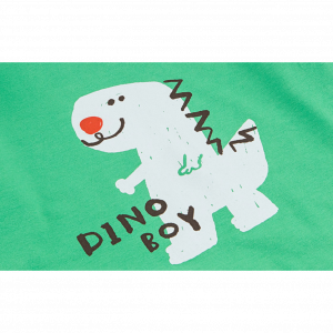 Green Dino Four Seasons PJ Set