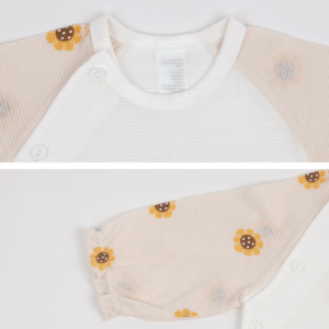 Sunflower Jacquard Fabric Summer PJ Set