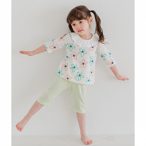 This floral summer PJ Set is particularly desirable during the hot days of summer