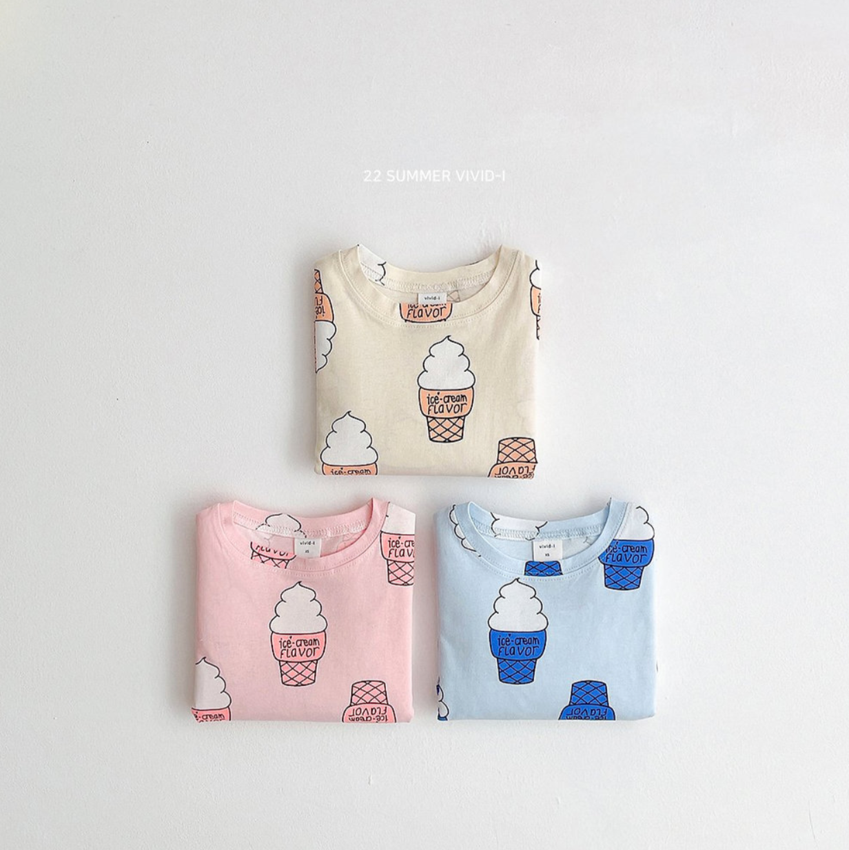 Ice Cream Cone T-Shirt for Boy and Girl