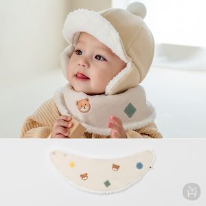 Dearbi Snow Baby Banana Bib