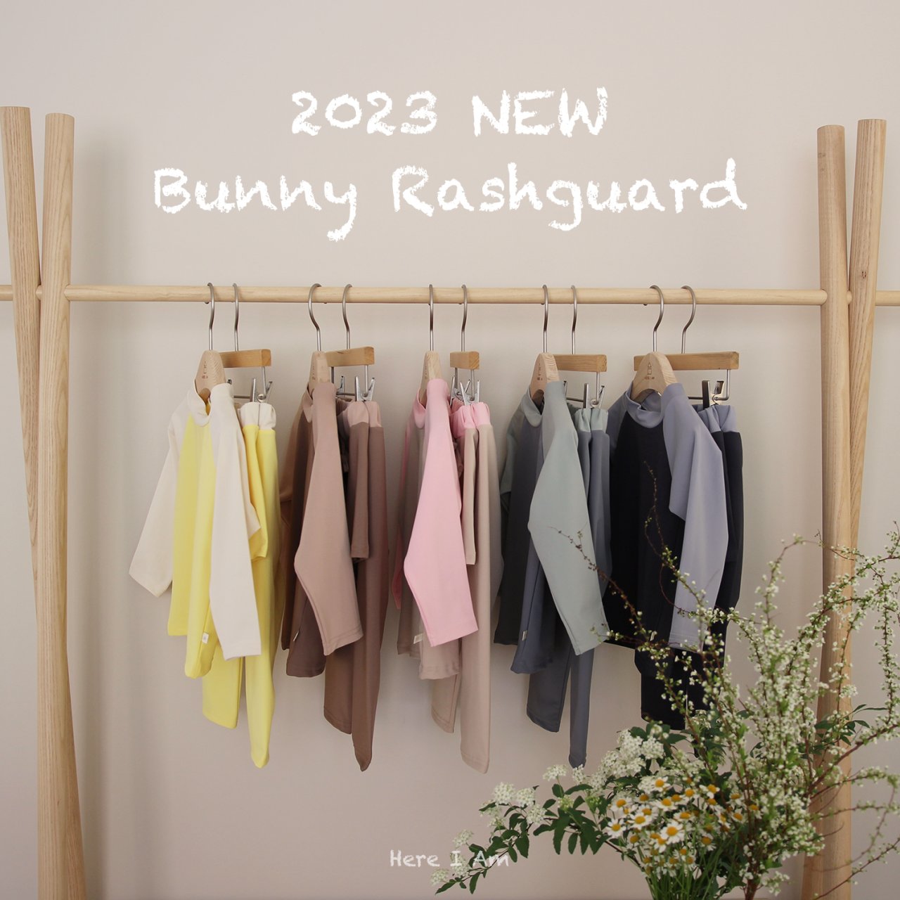 2023 Bunny Rash Guard Set