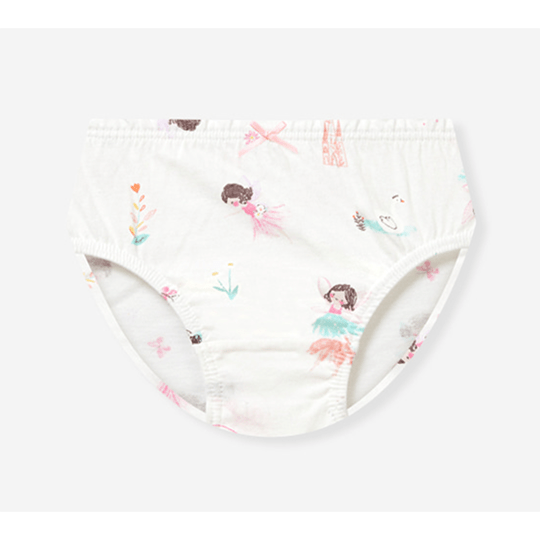 3 Pcs Panties Girl Cotton Underwear Dance Ballet Briefs Short for  Underpants Child Baby