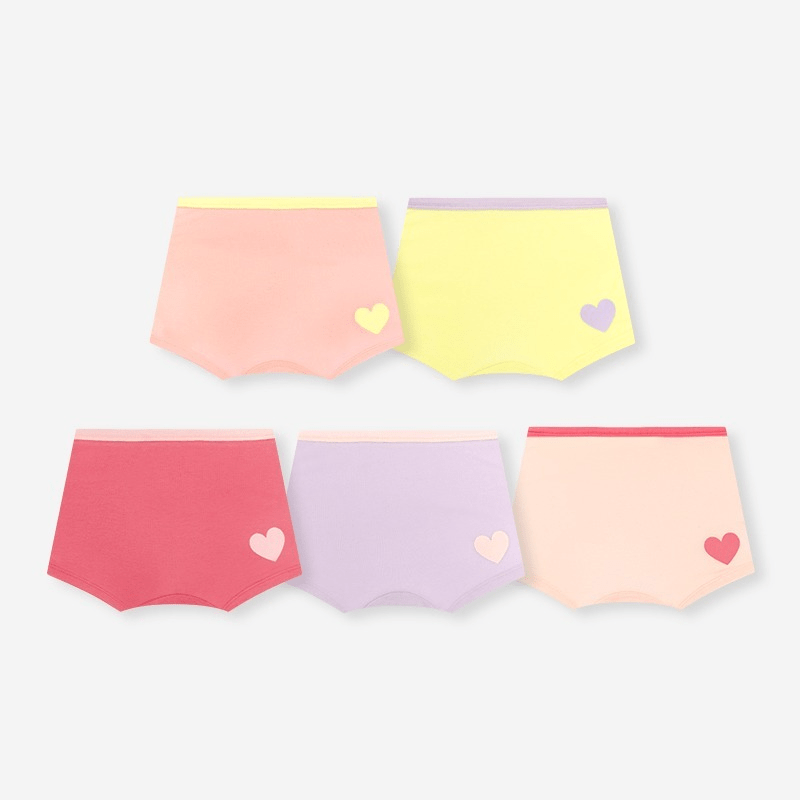 Petit Girls Underwear Briefs 4-Pack (3-14Y)