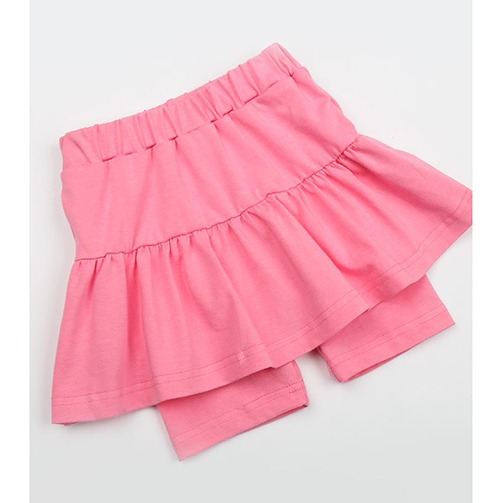 Child's Elastic Waist Ruffled Skirt