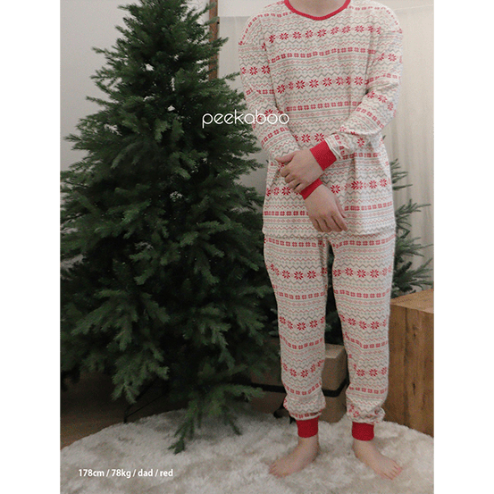 Pre-Order Peekaboo Korea] Merry Family Matching PJ Set - DAD